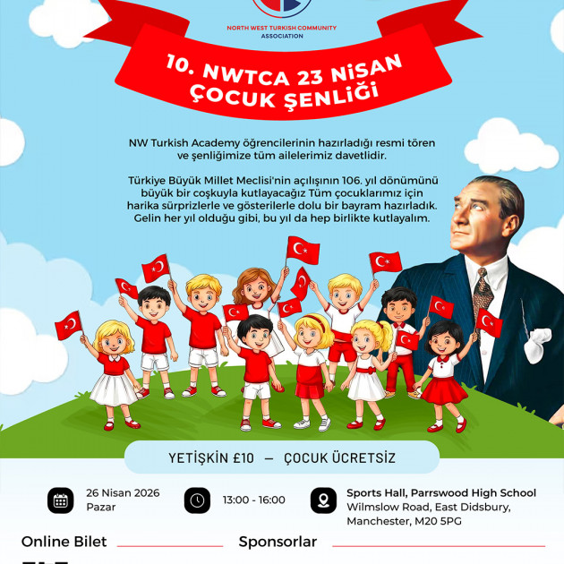 10.⁠ ⁠NWTCA - 23 Nisan Çocuk Șenliği