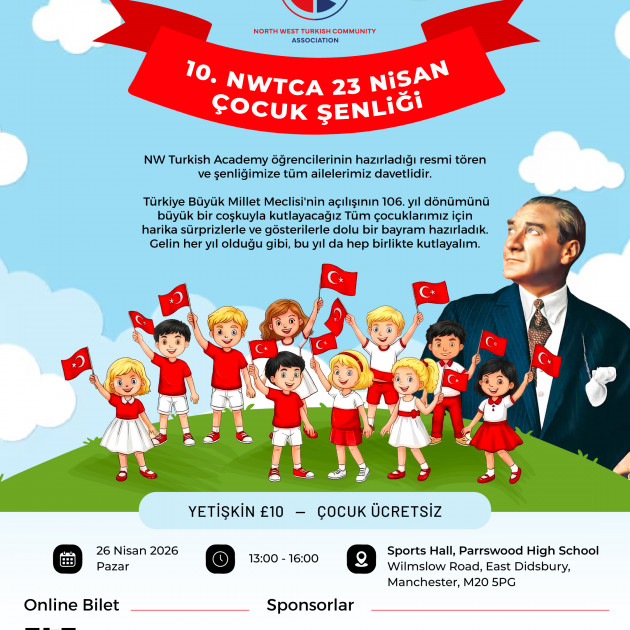 10.⁠ ⁠NWTCA - 23 Nisan Çocuk Șenliği